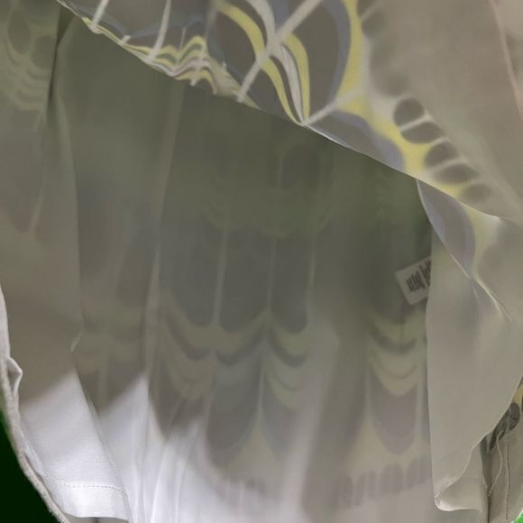 Talbots Women's Patterned A-Line Skirt Lined Multicolor Size 4 - Picture 6 of 7